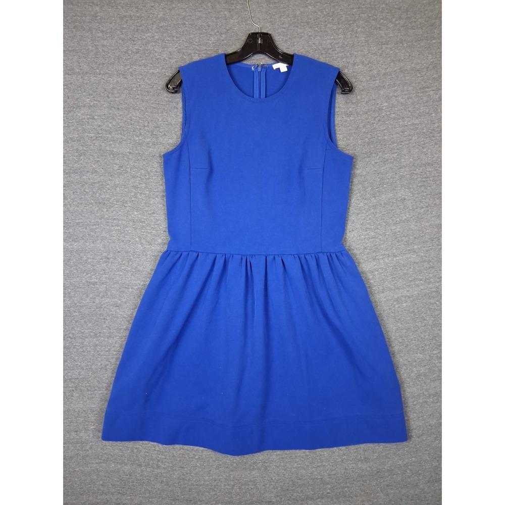 Gap Womens Dress 8 Blue A Line Capsule Coastal Academia Preppy Minimalist